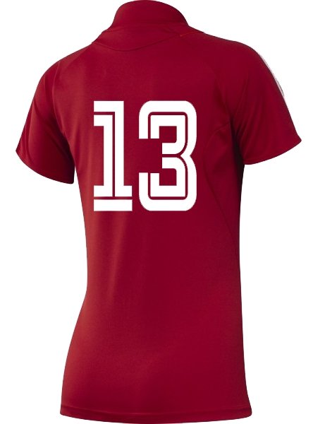 MSHC Ladies Junior Home Red Shirt